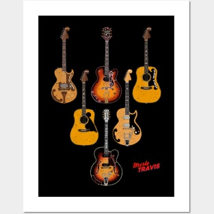 Merle Travis Country Guitars Posters and Art